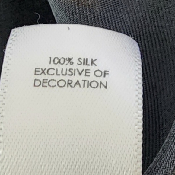 Unsubscribed Black Tunic Blouse Women’s Size Small – Long Sleeve Flowy Boho Top - Picture 7 of 7